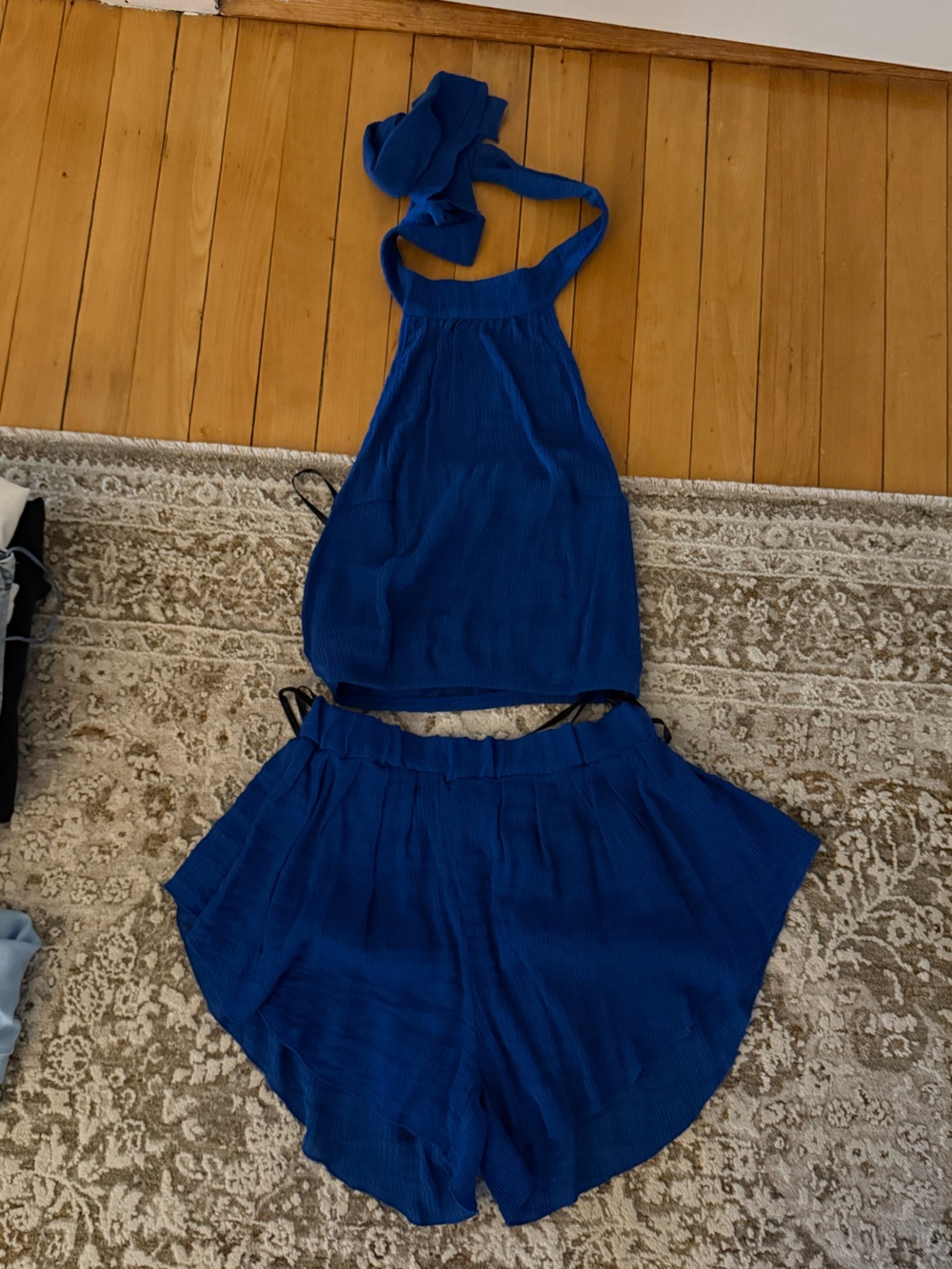 Seven Sins Halter Top & Shorts Set